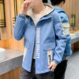 夹克男秋季新款潮流ins男士连帽工装外套XZ313B-1-JK1202-P60，男装夹克，星座313B-2