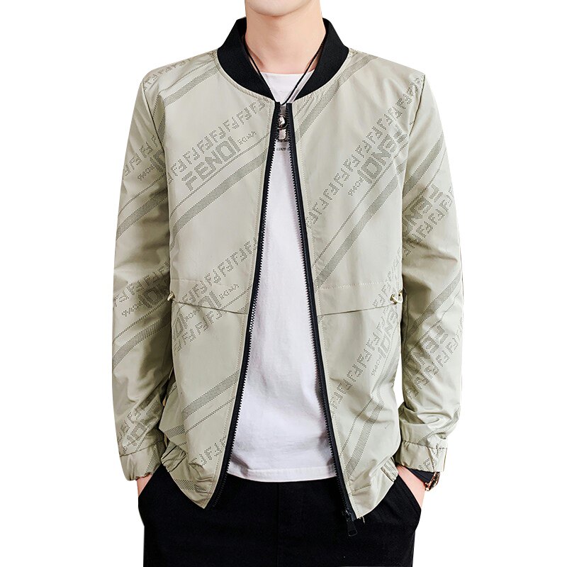 秋季潮流新款高品质男士棒球领休闲夹克外套XZ313B-1-JK9906-P60,男装夹克,星座313B-2