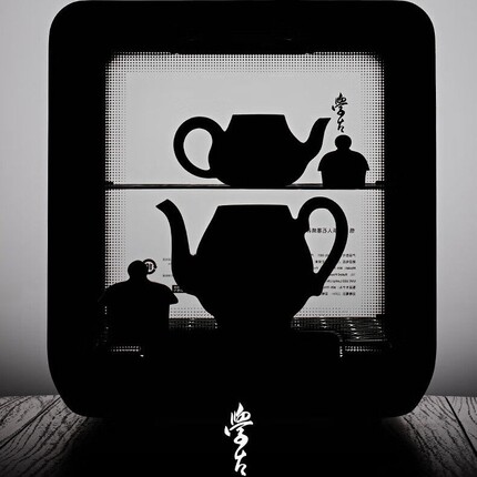 学古|悟烯·茶人石墨烯养护柜台式茶具消毒柜全透明