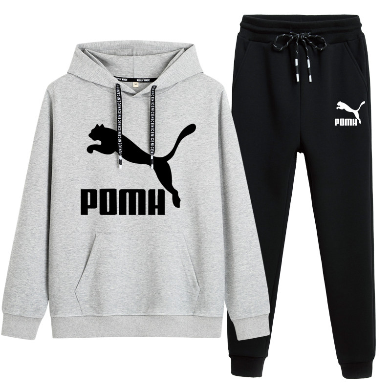 潮牌童装秋冬男童卫衣套装加绒帽衫中大童女春装外套儿童衣服时尚