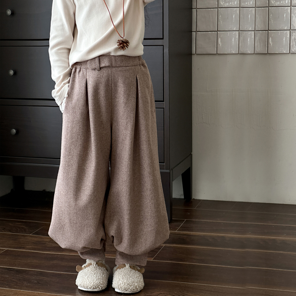 灯笼洋气潮流宽松2024新款裤子