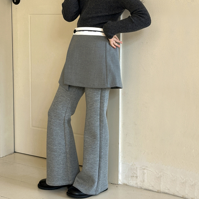 女童裤子春秋款2025新款儿童裙裤