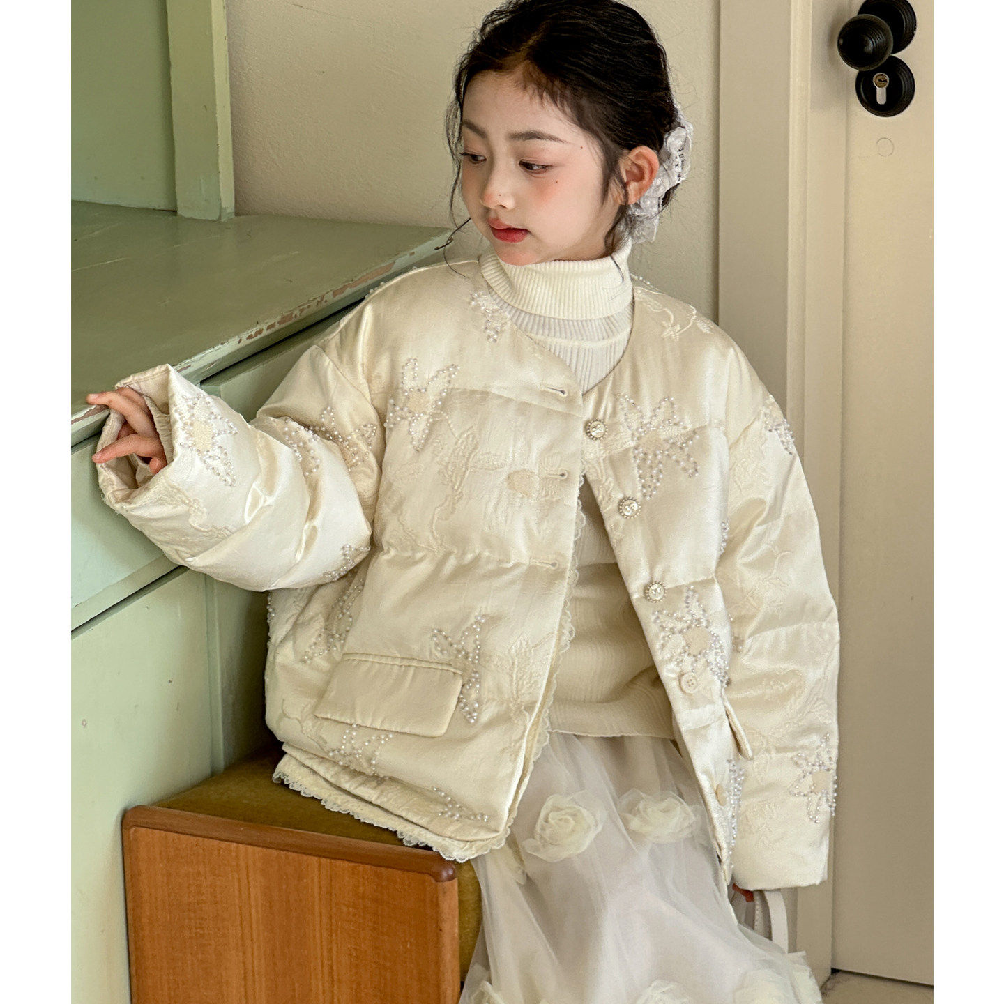 女童棉衣儿童外套2026新款冬装女大童超好看加厚洋气女孩新年衣服,童装/婴儿装/亲子装,棉袄/棉服,淘宝优惠券,粉丝福利购,淘宝优惠卷