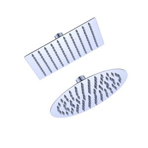 304不锈钢淋浴花洒喷头顶喷大出水 增压浴室莲蓬头淋雨单头淋浴头