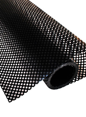 玻璃贴膜网状玻璃贴黑色遮阳膜窗户贴膜防晒隔热膜黑色汽车窗贴