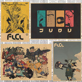 她 FLCL 卡通动漫牛皮纸海报 特别 房间宿舍装 饰墙画壁画338
