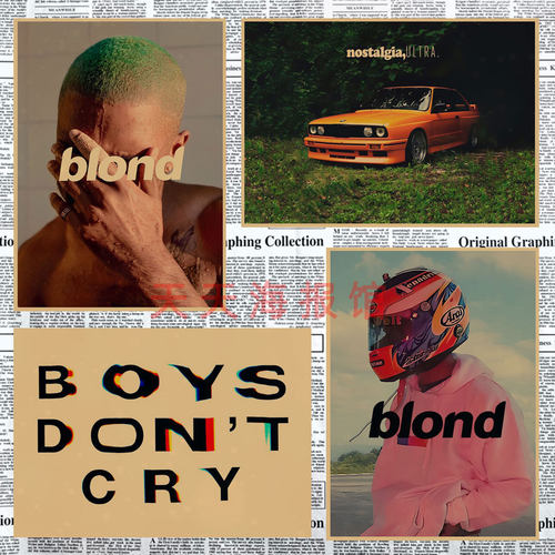 说唱歌手frankocean海报