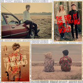 136 the End The 去他妈 World 复古牛皮纸海报 Fucking 世界