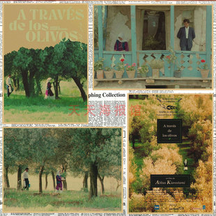 橄榄树下的情人Through The Olive Trees 电影海报 复古墙画638