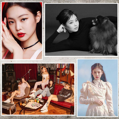 金智妮女团海报韩国美女墙画