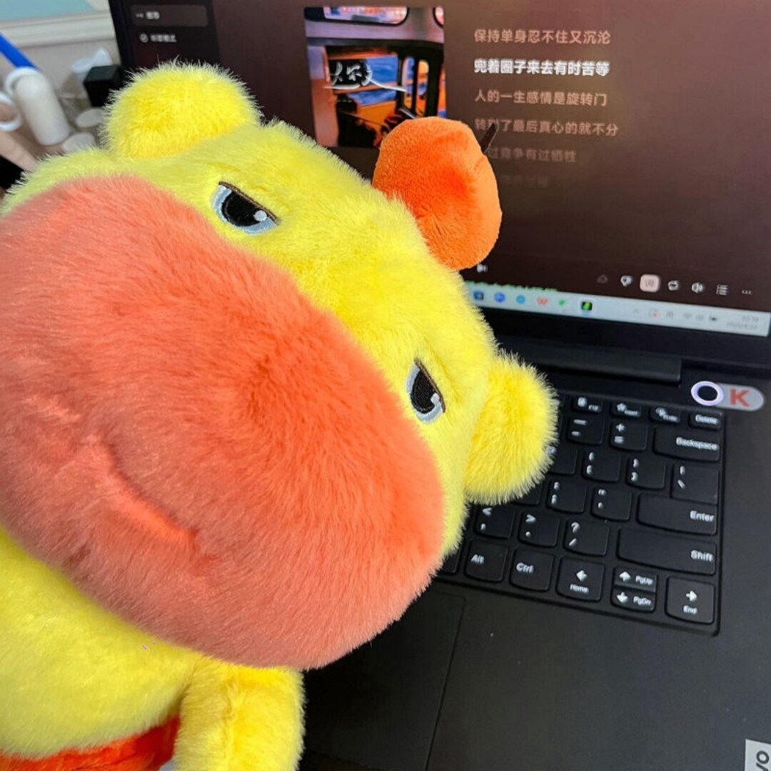 网红水豚噜噜玩偶超大毛绒玩具