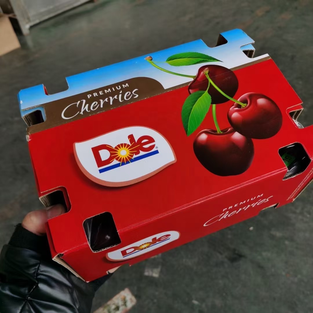 北京新发地发货4J都乐蓝天白云车厘子水果又大又甜原箱顺丰可包邮