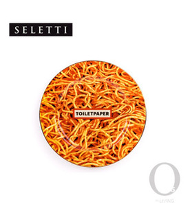 o5意大利seletti tolietpaper设计师盘子/搪瓷餐盘/装饰挂盘/意面