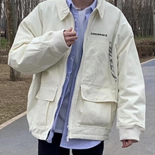 匡威虎年限定CONVERSE CNY春秋水虎波纹夹克外套10024149-A01-A02