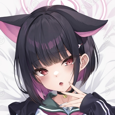 蔚蓝档案杏山和纱俵太等身抱枕套