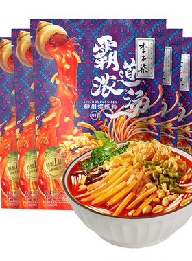 李子柒柳州螺蛳粉霸道浓汤加浓加臭加辣广西速食米粉403g网红款