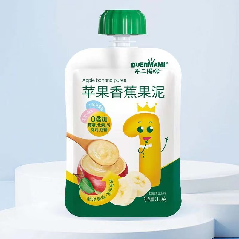 苹果香蕉蓝莓西梅果泥不二妈咪图片