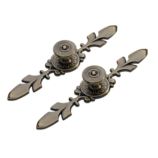 田园风格青古铜 欧式古典衣柜橱柜门拉手 抽屉门把手美式中式拉手