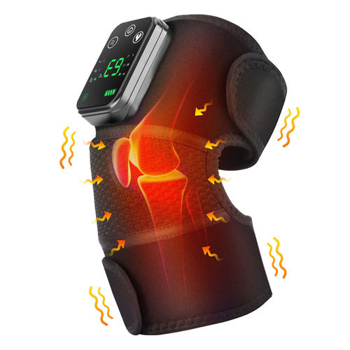 Heated Cordless Knee Massager Heating Pad Brace Elbow Relax