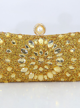 Party Bag Fashion Purse Rhinestone Evening Clutch Handbag