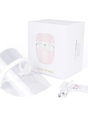 3 Color Phototherapy Mask Face Care Facial SPA Treatment Dev