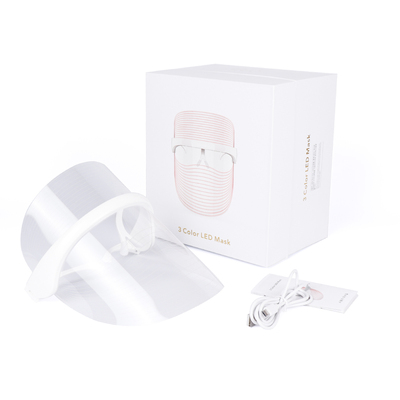 3 Color Phototherapy Mask Face Care Facial SPA Treatment Dev