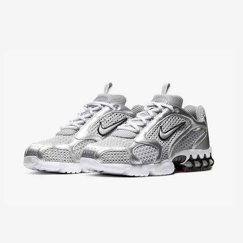 Nike Air Zoom Spiridon Cage 2液态银低帮运动休闲鞋CJ1288-001