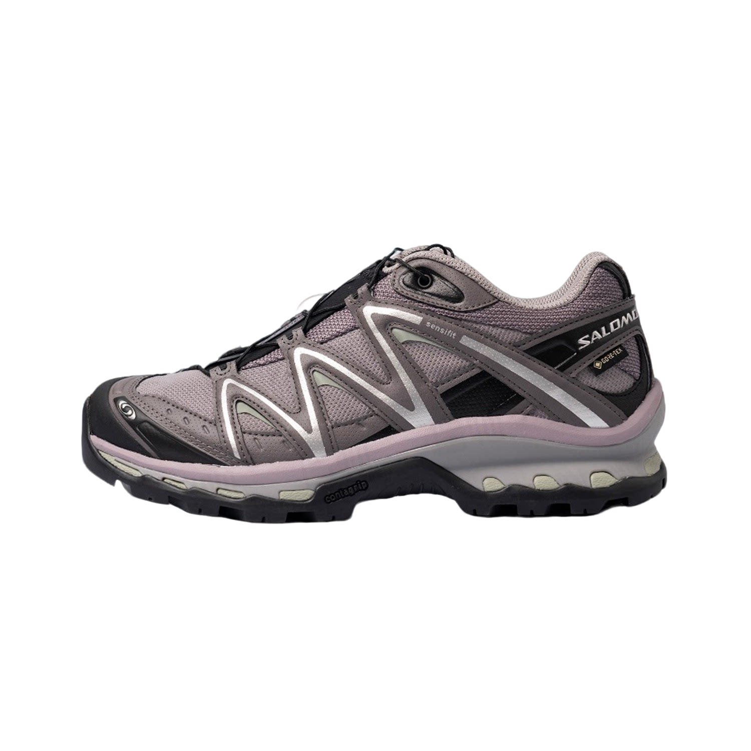 SALOMON 萨洛蒙 XT-Quest GTX 黑紫色低帮跑步鞋491277图片