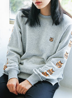 Obscure | Pragmaty Gentlecat Sweatshirt 绅士猫加绒卫衣335105