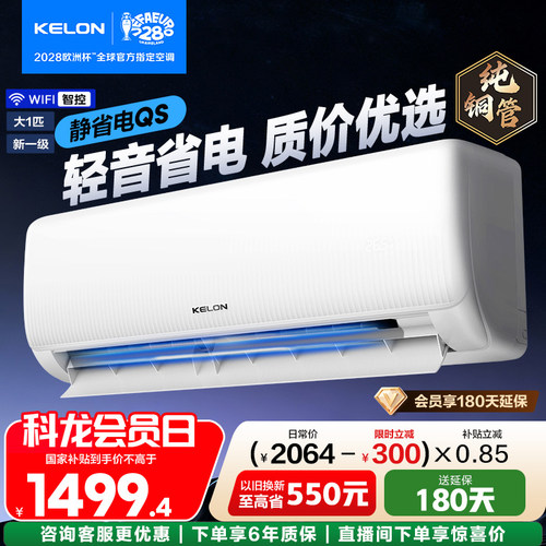科龙静省电新一级挂机