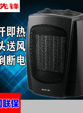 先锋取暖器暖风机DQ519速热省电电暖器取暖器小巧台式防水暖气