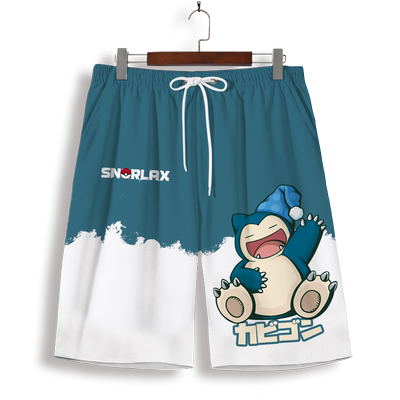 2025新款短裤男生卡通动漫周边五分裤大码加肥夏季薄款沙滩裤睡裤