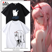 纯棉短袖T恤男2025新款国家队02痛衣周边半袖弗兰克斯cos服体恤衫