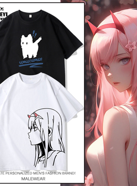 纯棉短袖T恤男2025新款国家队02痛衣周边半袖弗兰克斯cos服体恤衫