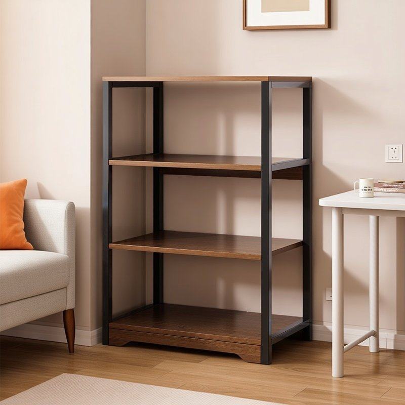 日本架子置物架落地一体靠墙办公室置物架储物架柜多层收纳架书架,住宅家具,书架,淘宝优惠券,粉丝福利购,淘宝优惠卷