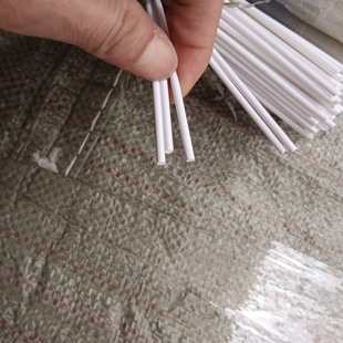 圆棒硬棍 pvc塑料棒实心2mm 2.5MM 3毫米直径 pvc塑胶条白色