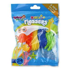 进口材质Pesitro香港超市儿童牙线棒24支/袋 2包包邮