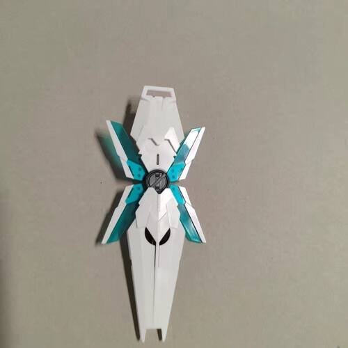 RG全装备独角兽 万代RG 1/144  绿色 武器配件 盾牌 万代正版
