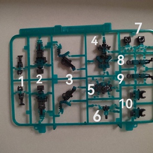 RG全装备独角兽 FA觉醒独角兽 1/144 B 绿色骨架 高达模型 补件