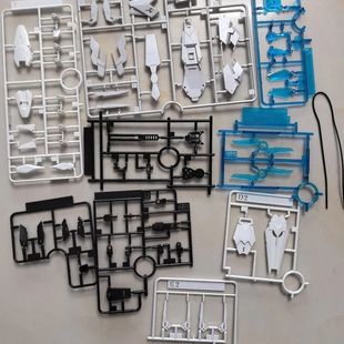 万代 RG 完美独角兽 1/144 基地限定武器配件 DE大盾 包含连接件