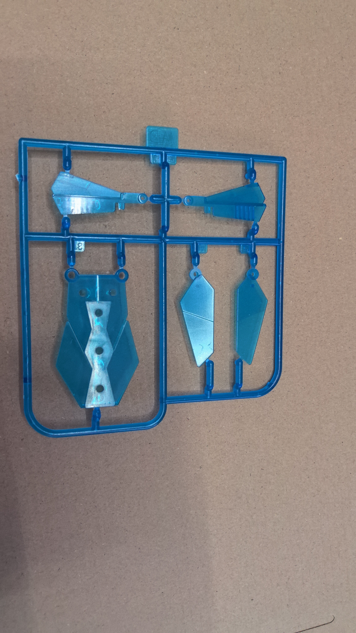 大班 6656 MG 1:100 完美独角兽 WD板 板件 拼装模型补件