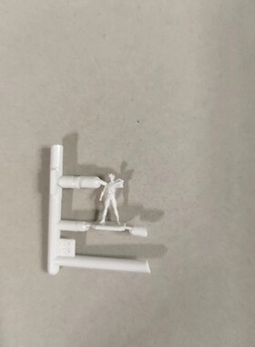 RG红异端 RG1/144 万代高达模型 红异端 驾驶员 小人 零件