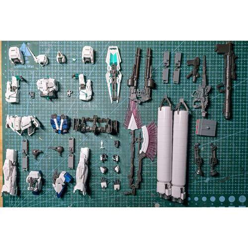 万代RG独角兽补件  全装备独角兽 补件 配件 1/144 高达模型补件