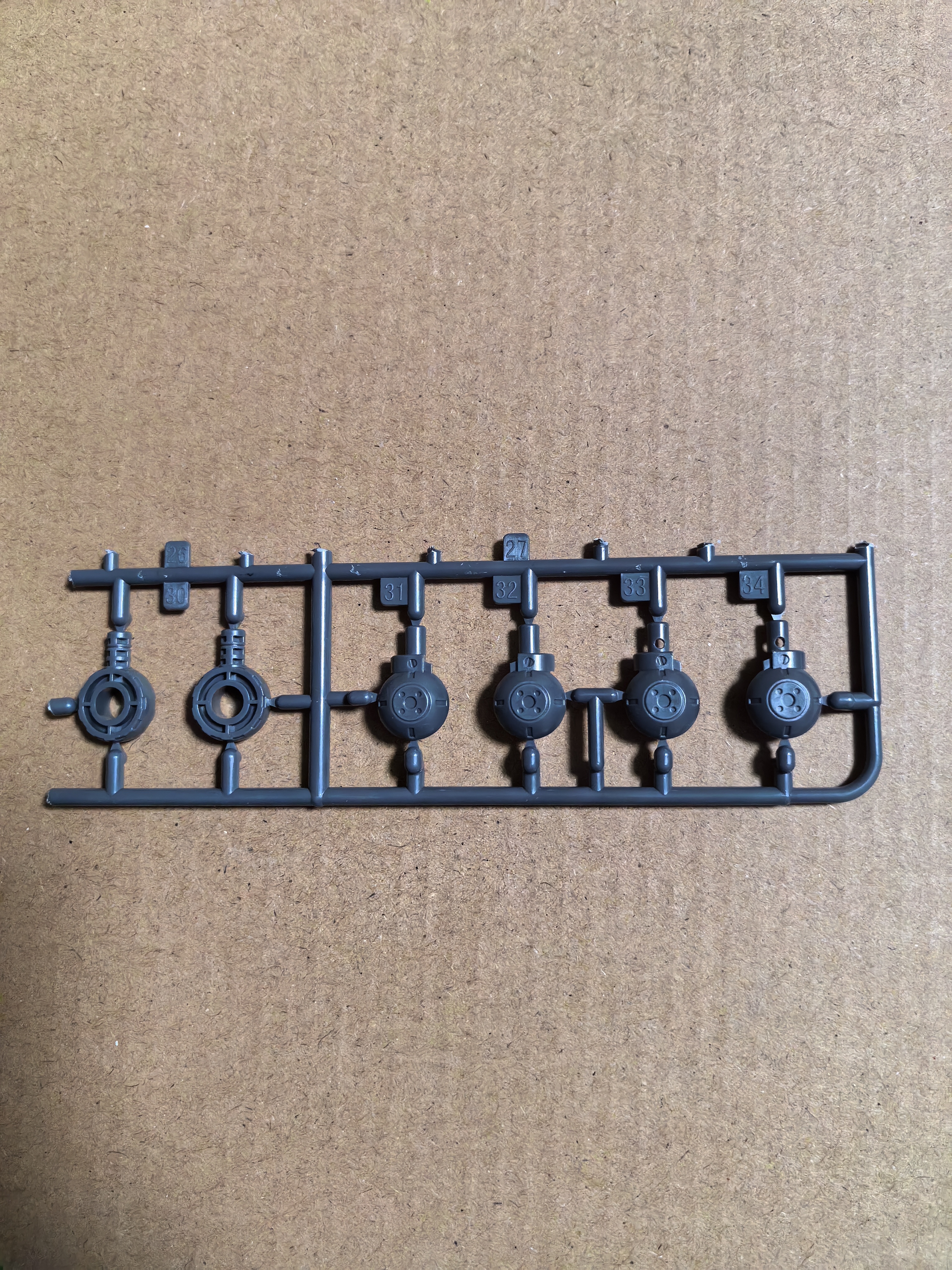 长龙5502补件 RG牛高达补件 G30 31 32 33 34  rg牛 补件 零件