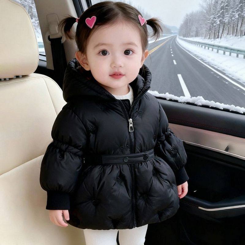 宝宝棉服新款女童韩版冬季加厚儿童棉袄衣服外套收腰公主风带帽,童装/婴儿装/亲子装,棉袄/棉服,淘宝优惠券,粉丝福利购,淘宝优惠卷