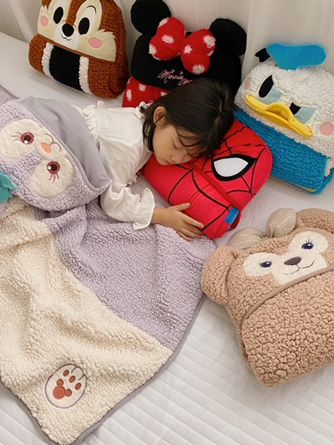 Дисней, детская накидка, зимнее милое одеяло, плащ с капюшоном