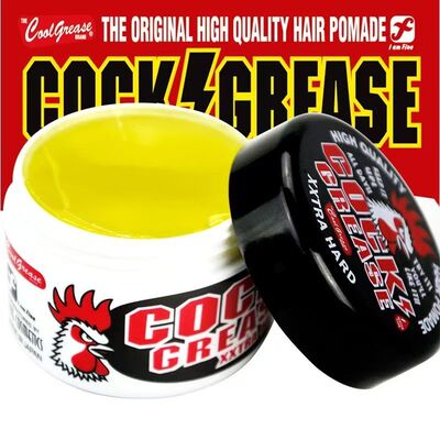 COCK GREASE日本大公鸡水基发油发蜡发泥持久定型油头神器保湿