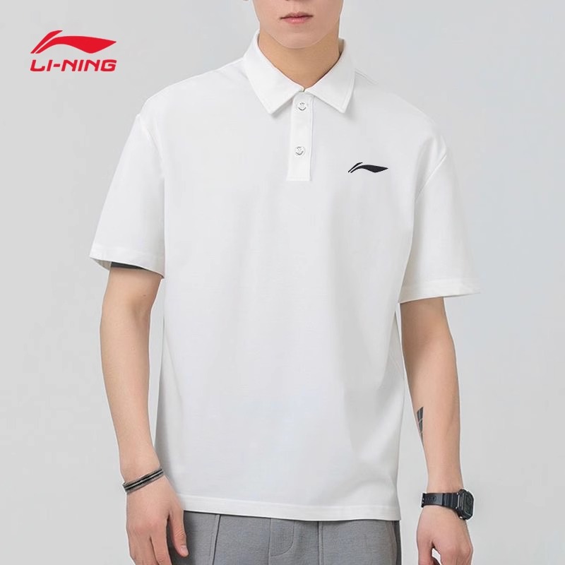 李宁polo衫男短袖夏季新款