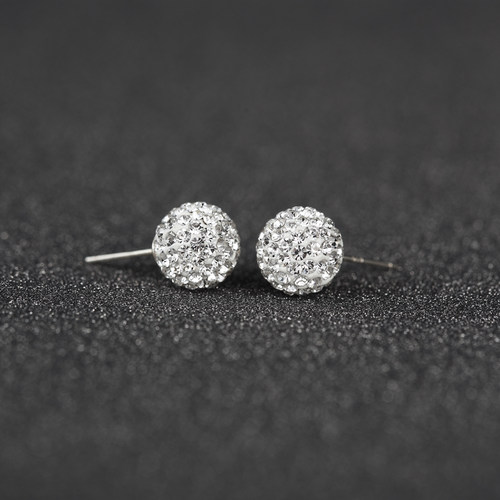 时尚潮流纯银耳钉气质百搭精致