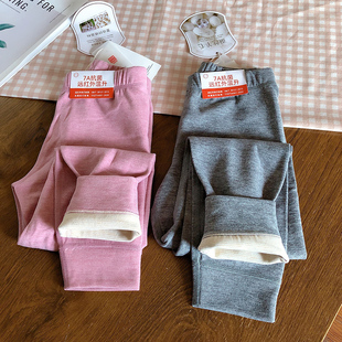 特价清仓儿童秋冬德绒保暖裤中大童无痕男童女童秋裤校服内穿冬款